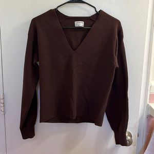 Frank and Oak Brown Sweater